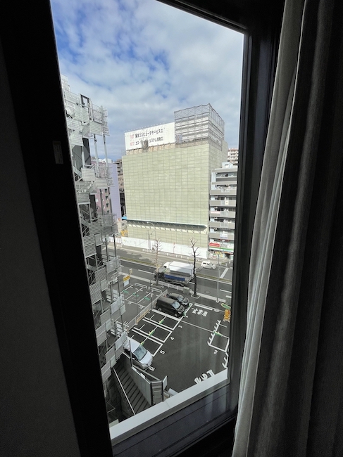 STATION WORK ホテルメッツ横浜・客室からの眺め